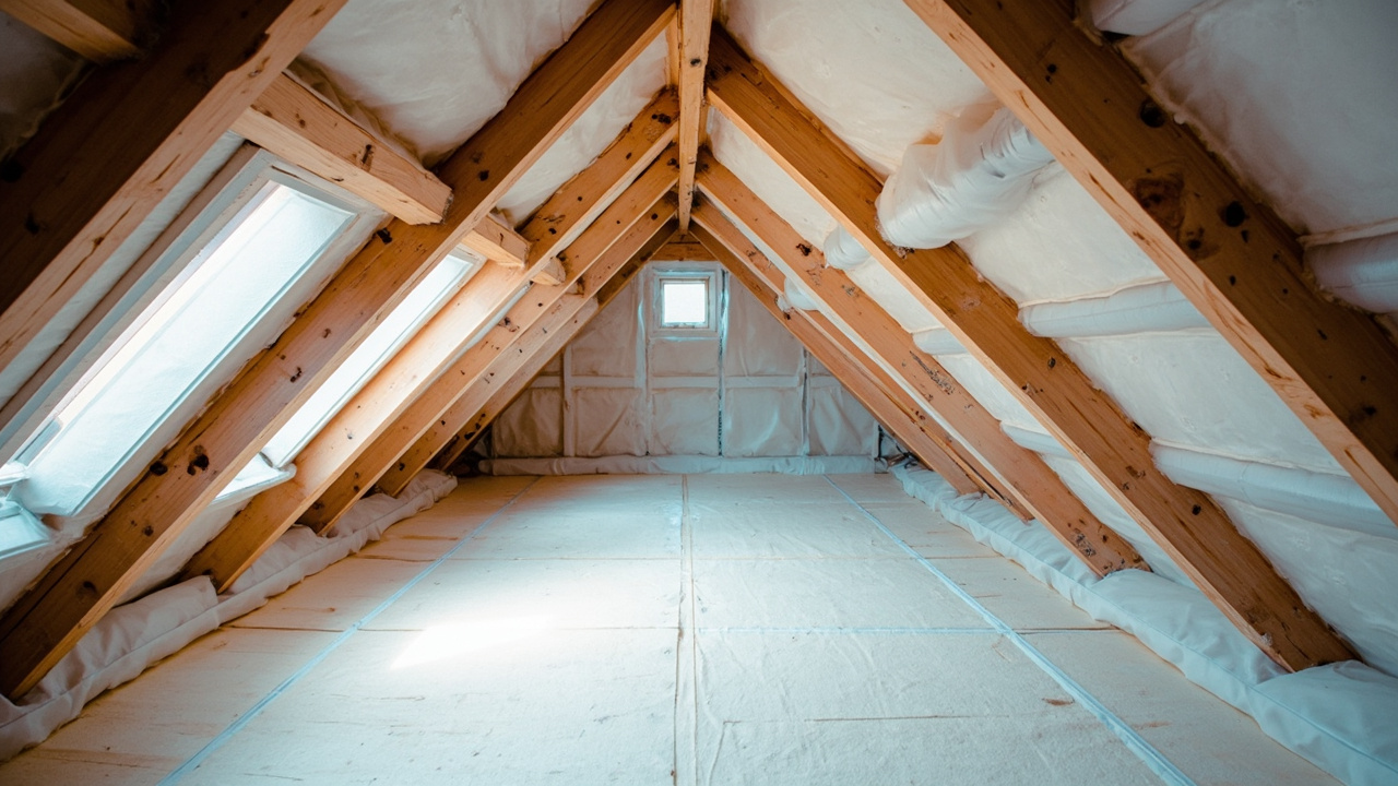 PIR-isolatieplaten onder nieuwe dakbedekking tijdens een dakrenovatie in Haarlem